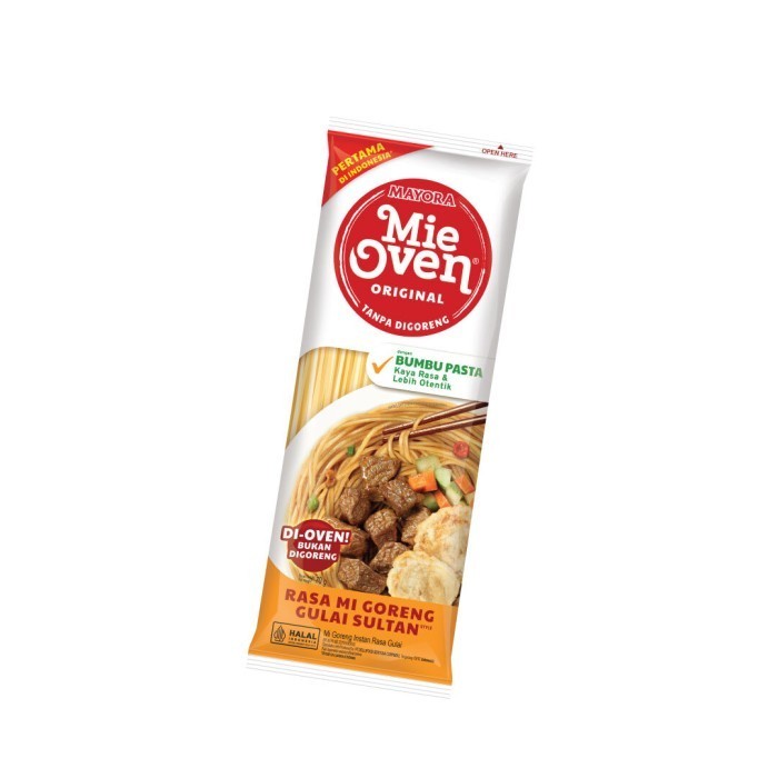 

Mie Oven Mi Instan Goreng Gulai Sultan 8 pcs
