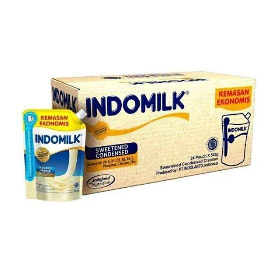 

Susu Kental Manis Indomilk / Indomilk Pouch 545 / 1 Dus / 24 Pcs