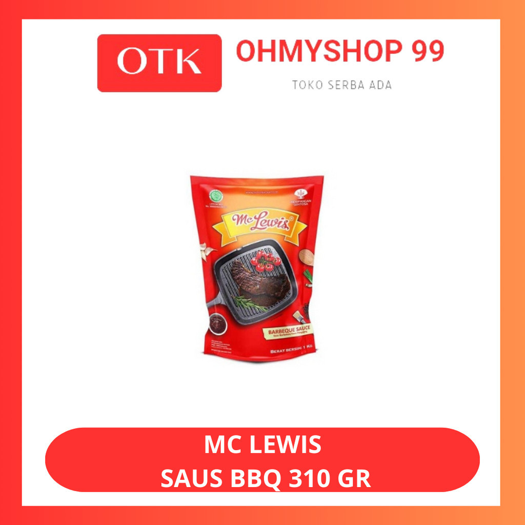 

MC LEWIS BBQ Barbeque Sauce Saus Barbeque 310gr