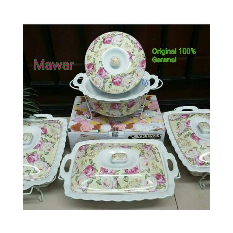 paket wadah saji BA680 + BA681 (3+1)