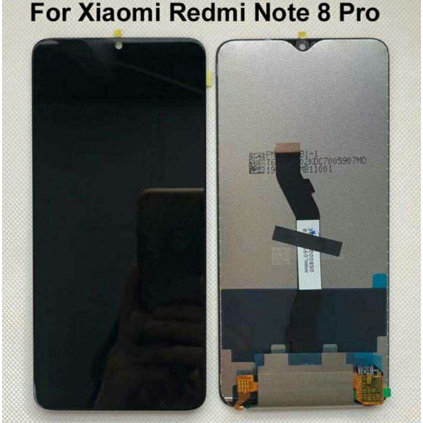 LCD REDMI NOTE 8 PRO FULLSET TOUCHSCREEN BLACK ORI