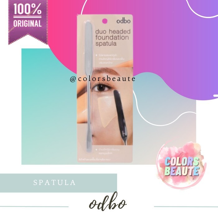 ODBO DUO HEADED FOUNDATION SPATULA