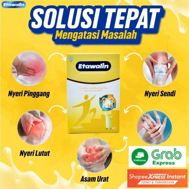 

SUSU ETAWALIN _susu untuk nyeri sendi & pegal linu_