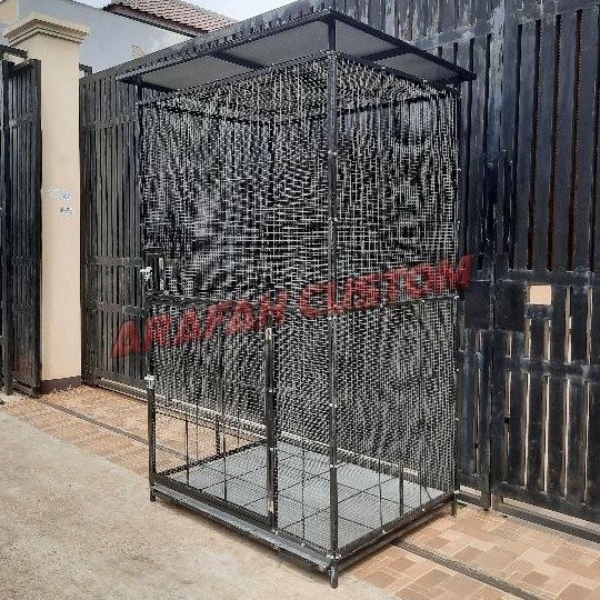 PROMO SALE SPESIAL FULL BESI || Sangkar Kandang Ternak Koloni Aviary Umbaran Burung Kakak Tua Lovebi