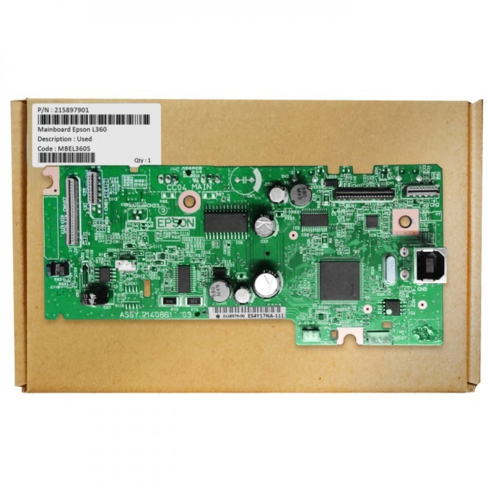 Mainboard Printer Epson L360 Mobo Motherboard L-360 Used
