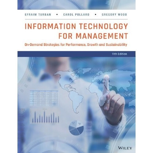 

Information Technology for Management, 11ed, Efraim Turban