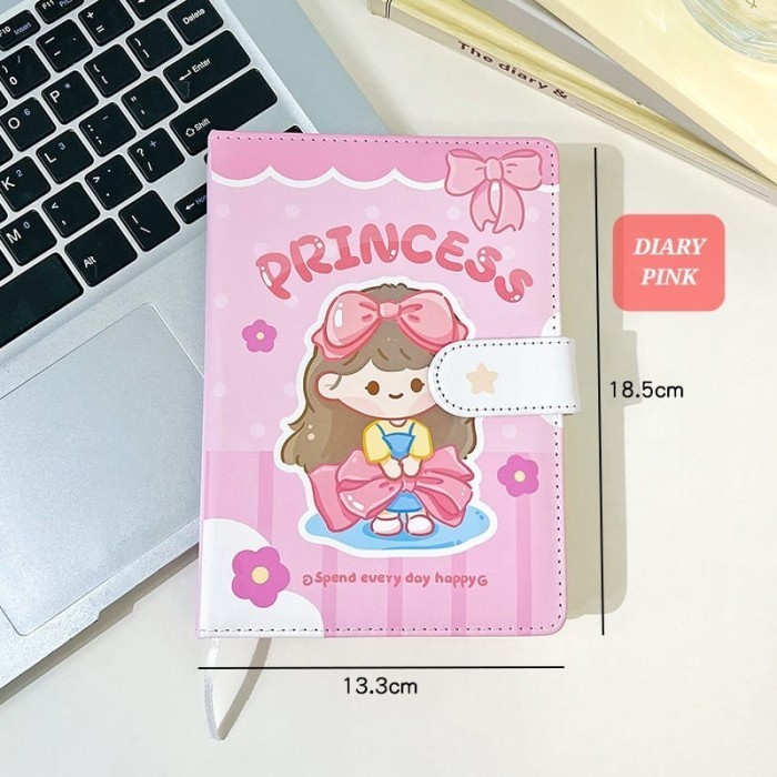 

DIARY MOMO BUKA HARIAN AGENDA ANAK PERNAK PERNIK STATONARY - DIARY PINK