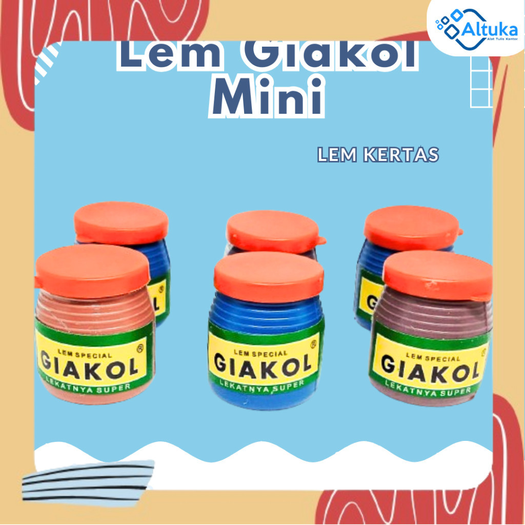 

Lem Colek / Lem Kertas / Lem Murah / Lem Giakol Kecil