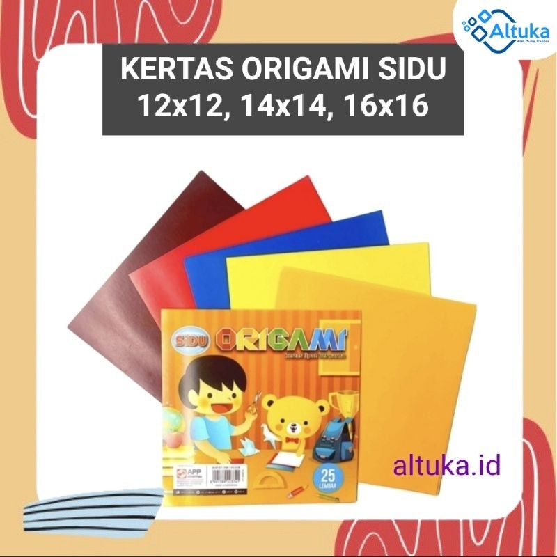 

Origami / Kertas Lipat 12X12 14x14 16x16 Sinar Dunia SIDU