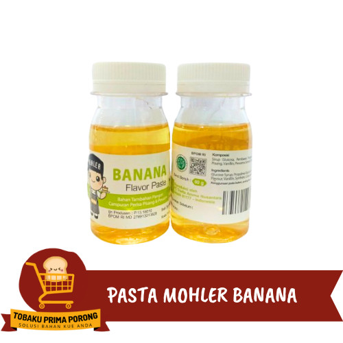 

PASTA MOHLER BANANA 60 ML - pasta perisa pewarna & aroma