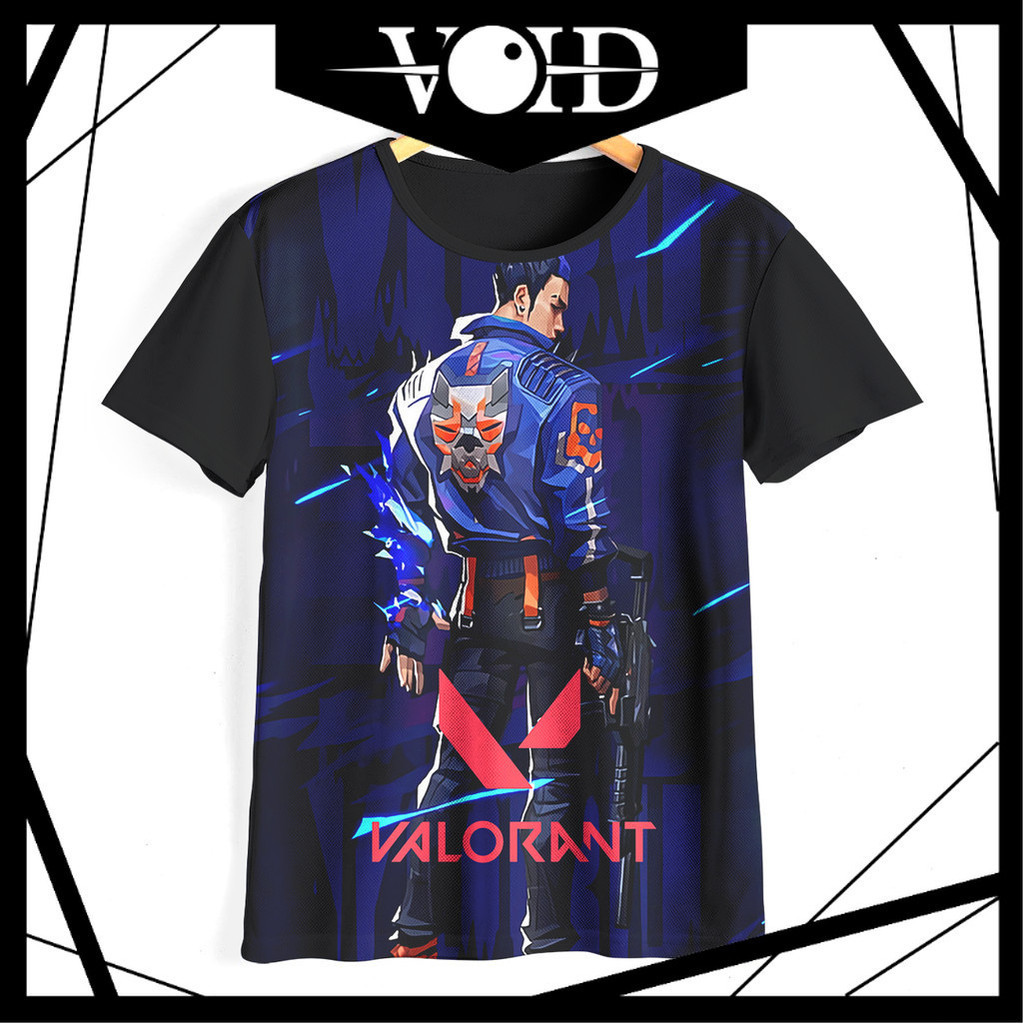 Kaos Valorant Keren dan Adem | Kaos Game Valorant Anak & Dewasa | 08V Valorant