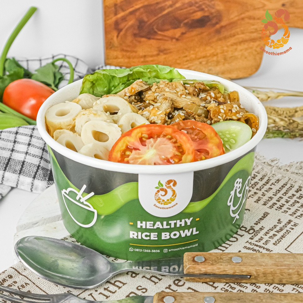 

Nasi Box HEALTHY RICE BOWL CHIKUWA CHICKEN Nasi Kesehatan Diet Premium Rice Bowl Smoothiemama Ukuran 24oz ENAK MURAH LEZAT BEST SELLER !