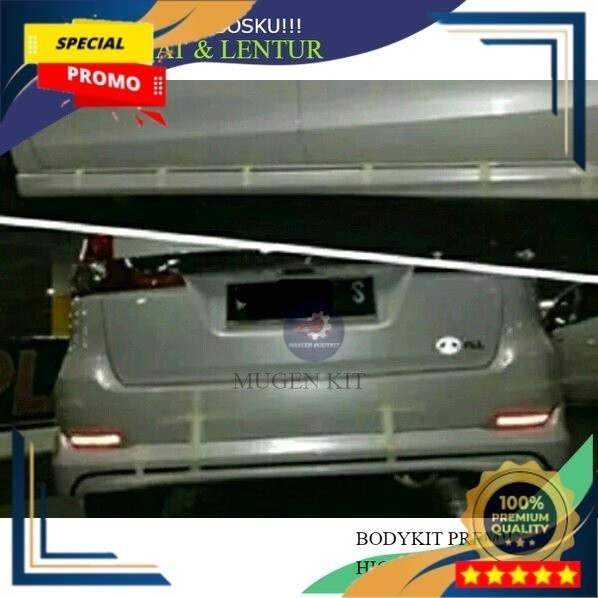 AKSESORIS BEMPER MOBIL BODYKIT ERTIGA BELAKANG &amp; SIDEKIRT