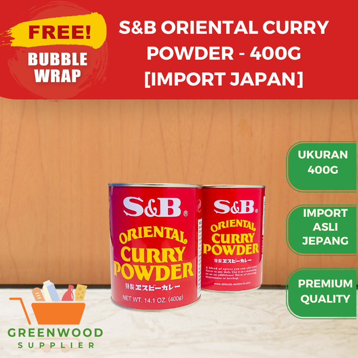 

S&B / SB Oriental Curry Powder / Bumbu Curry - 400G [IMPORT JEPANG]