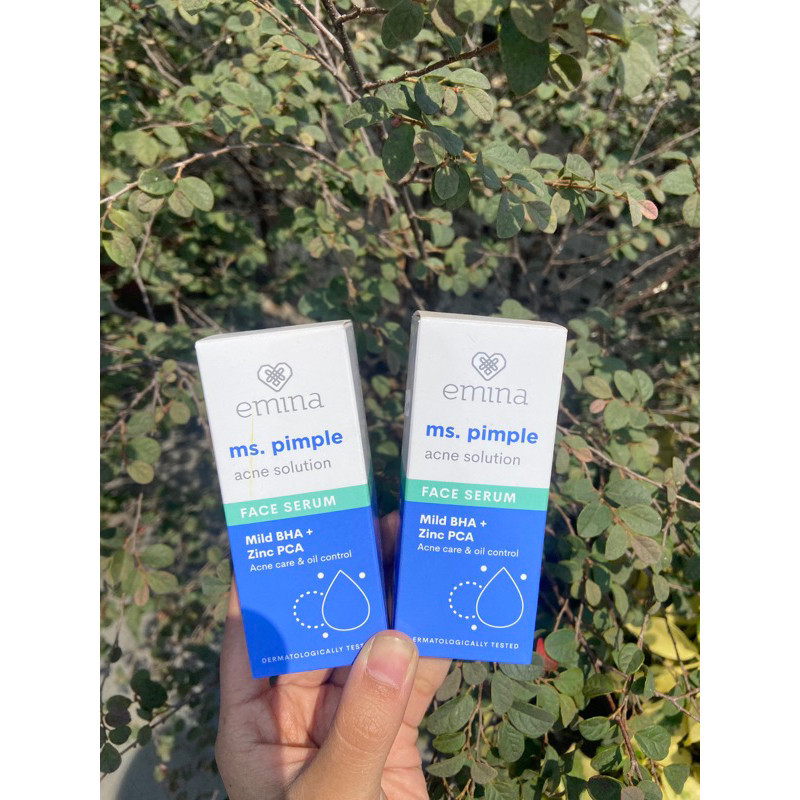 EMINA MS PIMPLE ACNE SOLUTION FACE SERUM ORI