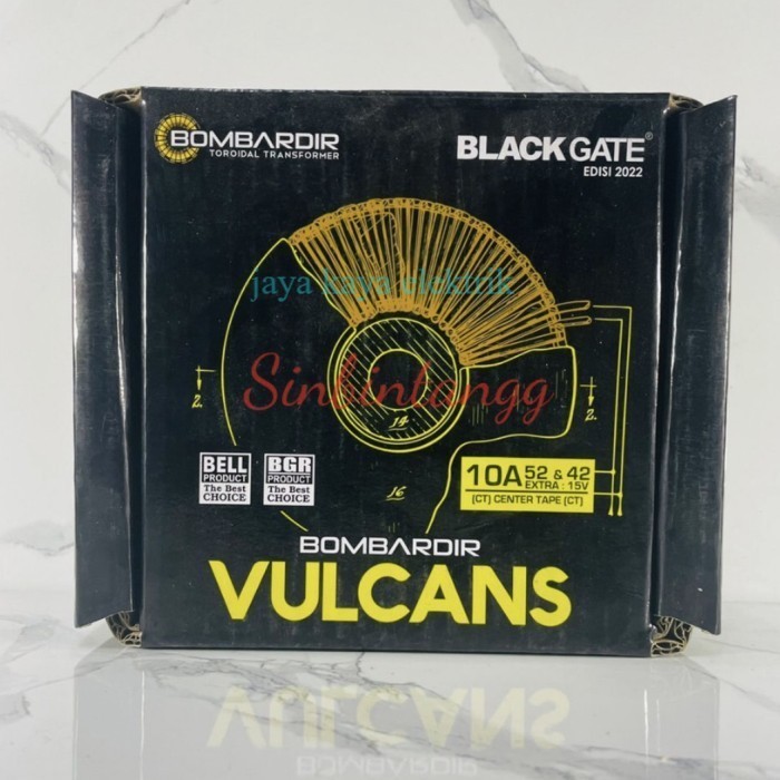 Trafo Donat Toroid Bombardir 10A CT 52V