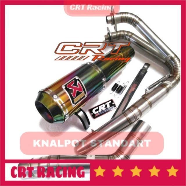 Knalpot Racing Akrapovic Gp Ninja250 Cbr250rr R25 Mt25 CRT ORIGINAL
