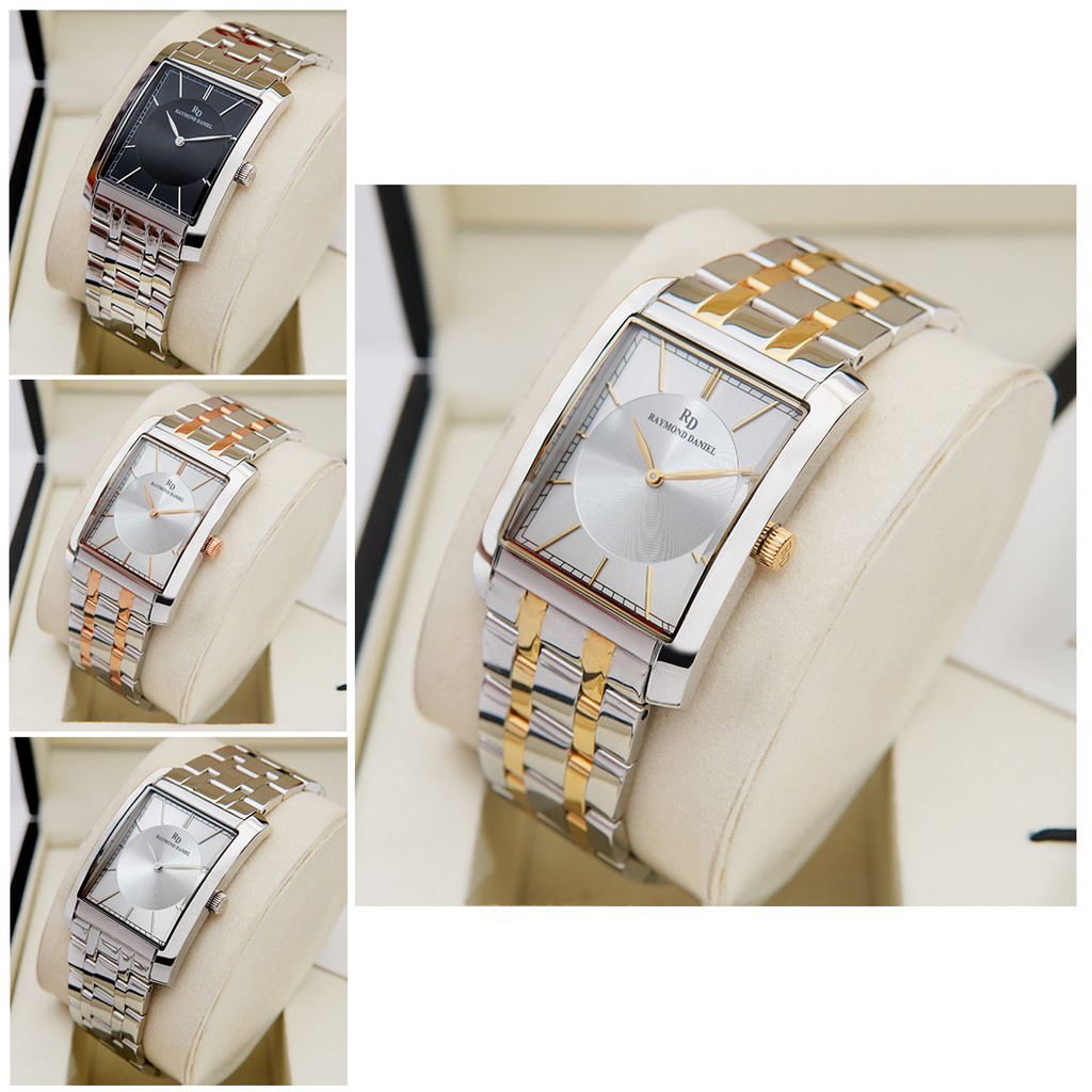Jam Tangan Pria / Wanita Raymond Daniel  RD 212 Original Garansi  1 Tahun