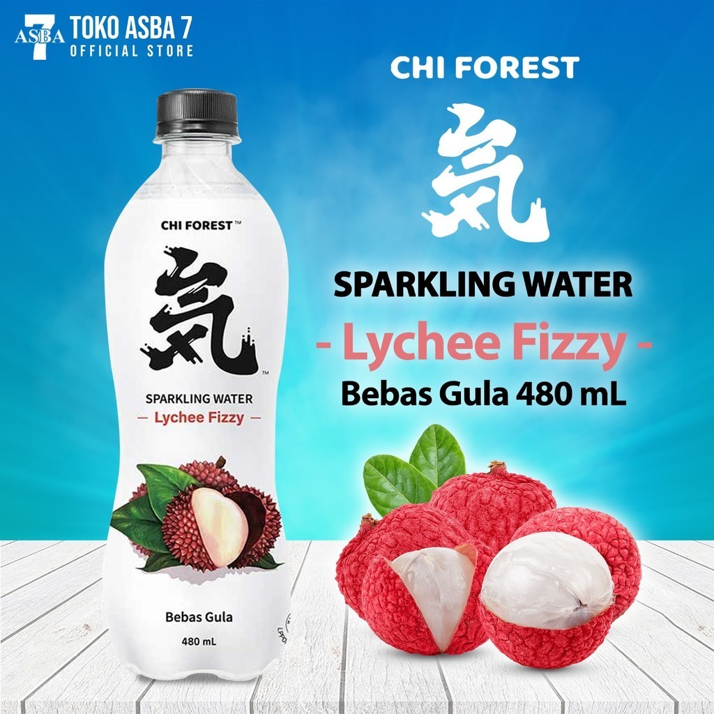 

CHI FOREST LYCHEE FIZZY SPARKLING WATER 480ML