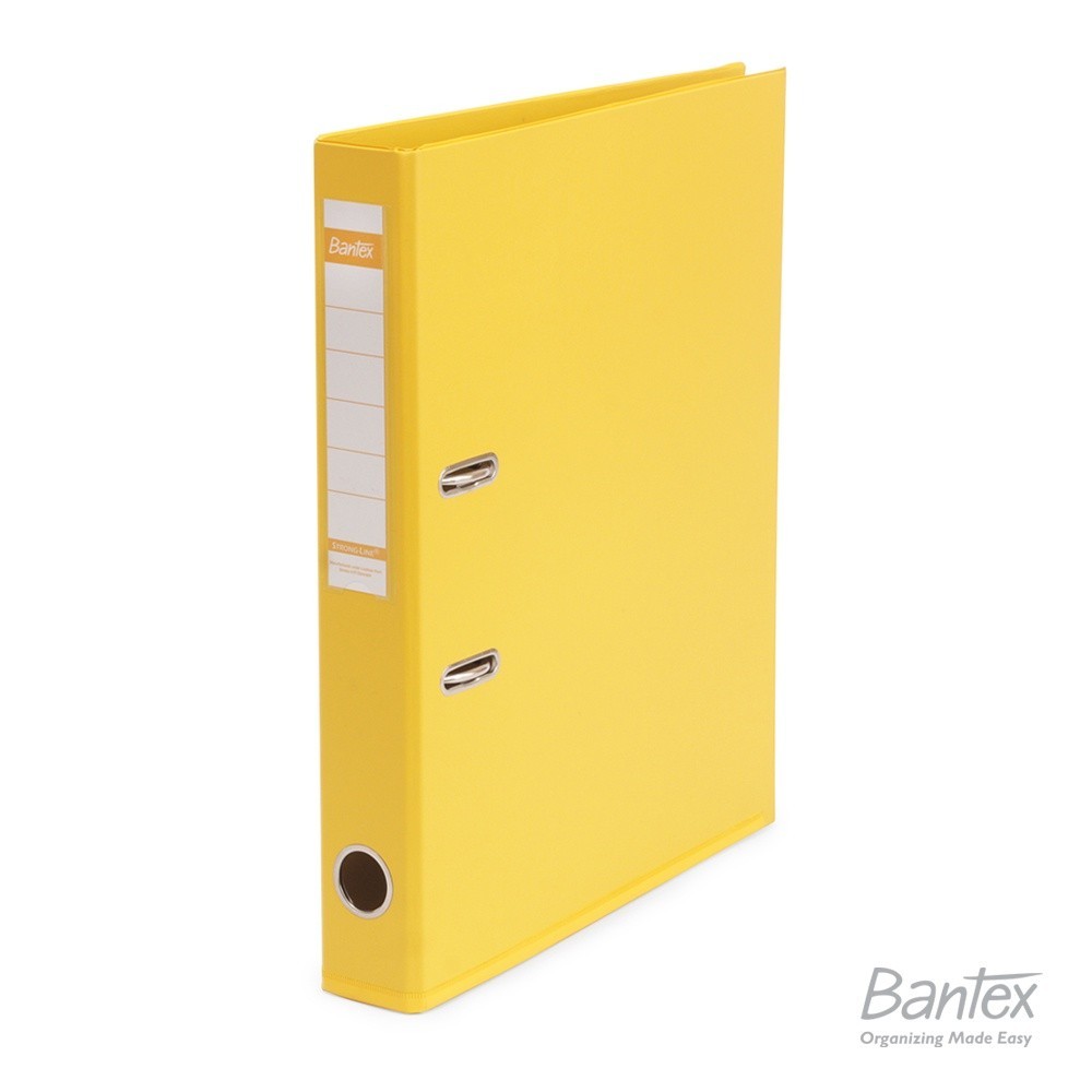 

[Stationery Spectrum] Bantex Ordner Folio 5 cm PVC Lever Arch File Lemon #1466V26