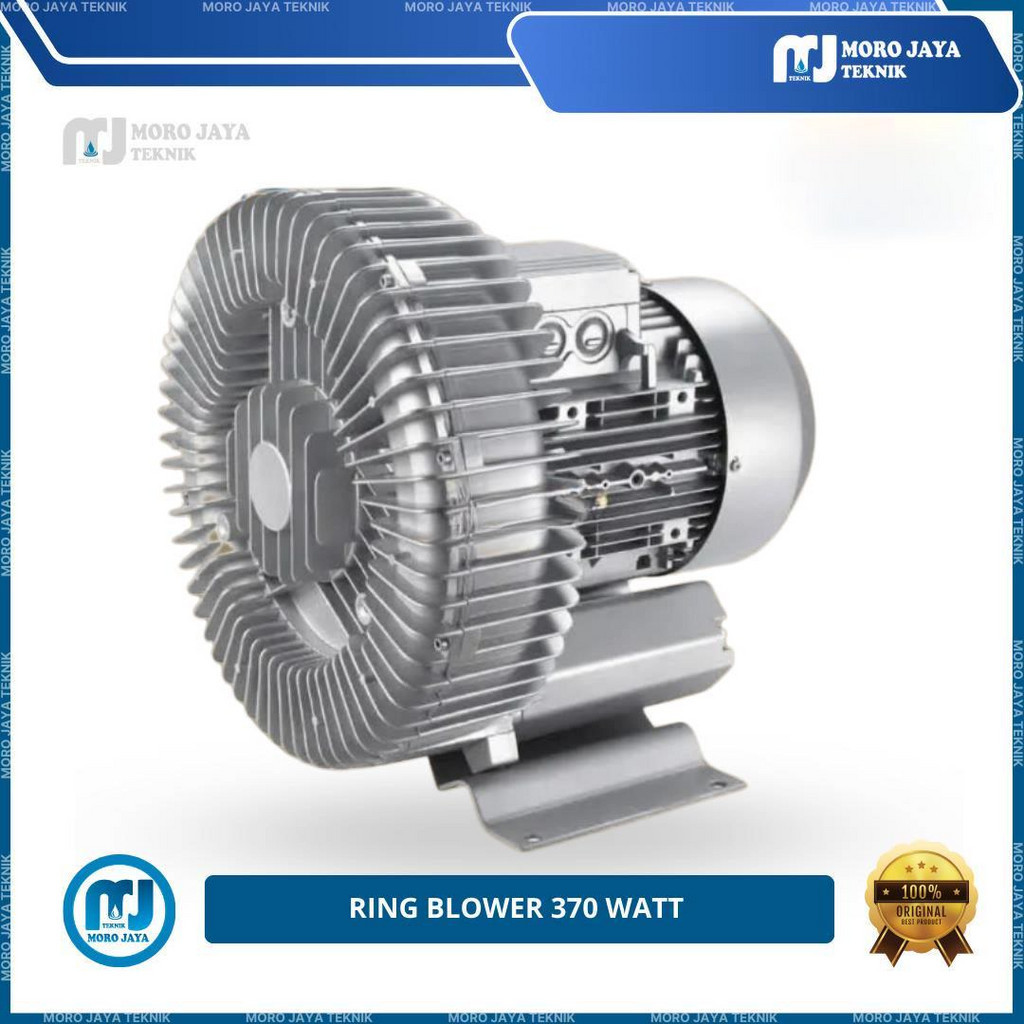 Ring Blower Tambak Aerator Ipal Vortex Blower ROTOR 0,5hp 370Watt