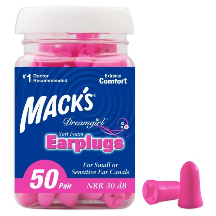 Mack's Ultra Soft Foam Earplug 50 Pair Macks - Dreamgirl