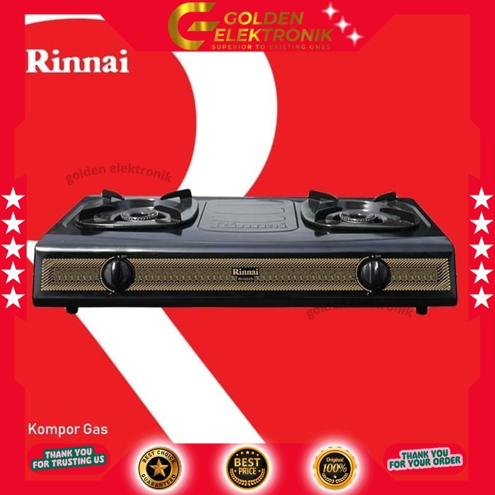 KOMPOR GAS RINNAI RI-522S RI 522S RI 522 S 2 TUNGKU BATIK