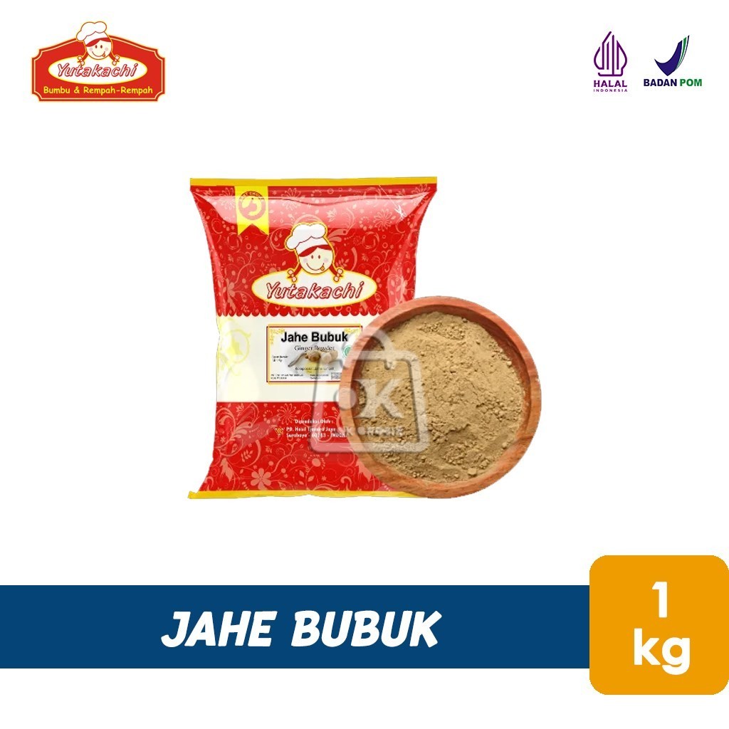 

Jahe Bubuk Yutakachi / Ginger Powder Bumbu Rempah (1 kg)