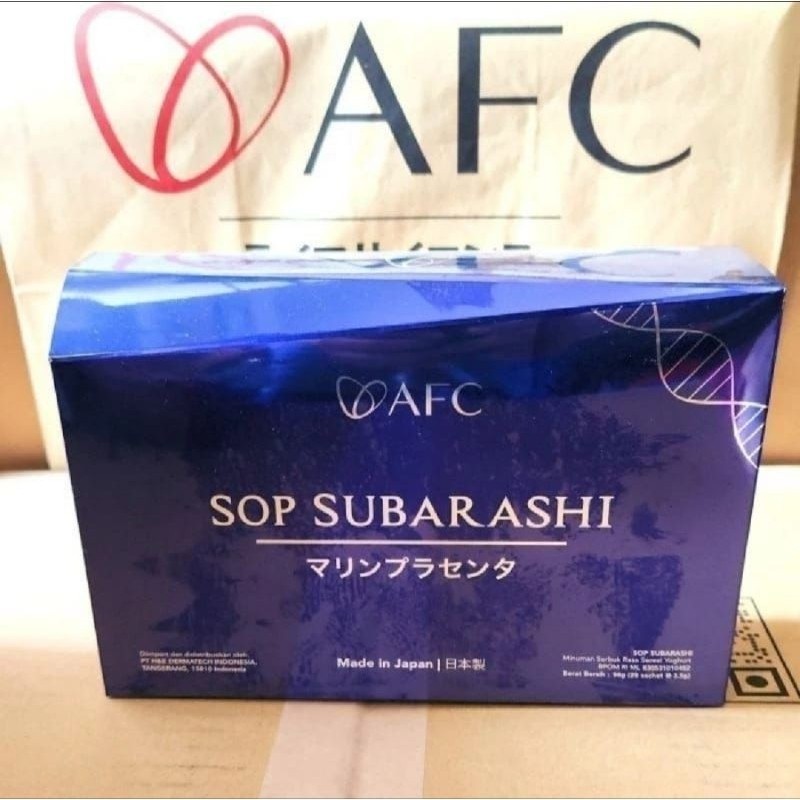 SOP SUBARSHI AFC 1 BOX ISI 28 SACHET ORIGINAL