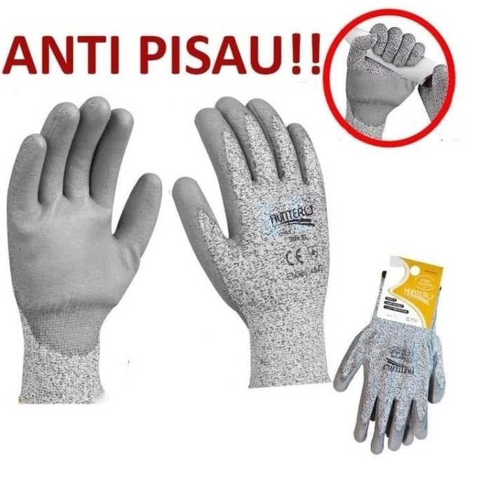 Gunter Sarung Tangan Cut Resistant HT-1709 - Sarung Tangan Anti Pisau - SRNG088 - HT-1709