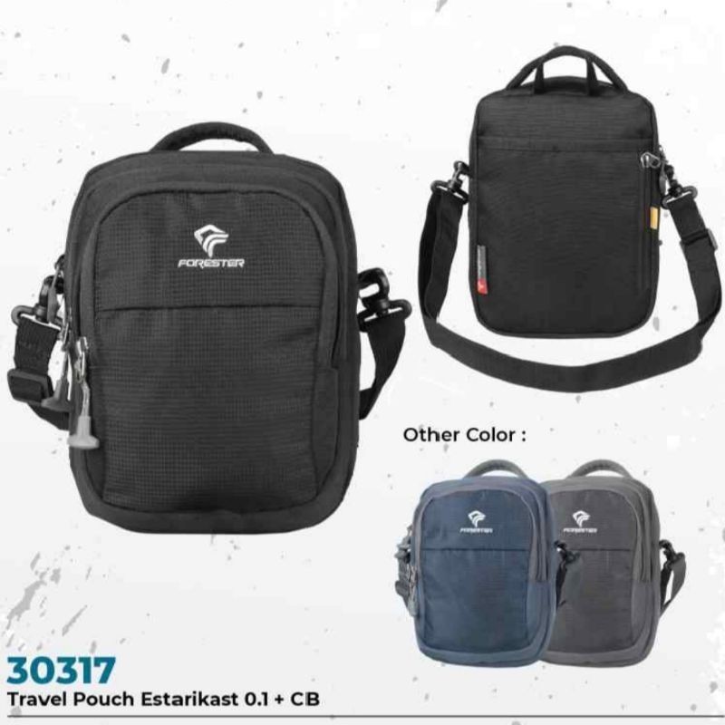 Tas Selempang Forester 30317 ESTARIKAST 0.1 Travel Pouch 30317 Forester Estarikast Original