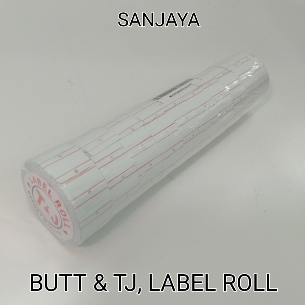 

(HASANS HOME)Label Roll 1 Line Tom & Jerry Isi 10 Roll / Label Harga / Price Label / Butt & Tj, Label Roll