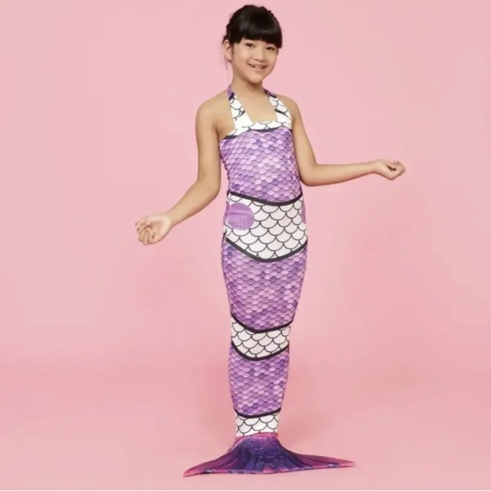 ✨BEST✨ -kostum mermaid putri duyung anak,baju renang mermaid,kualitas terbaik. - Pelangi msf, M