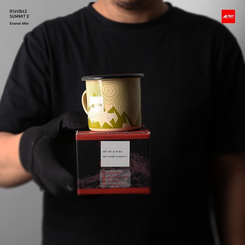 Mug Enamel Rei Summit E Gelas Camping Gelas Outdoor Arei Outdoorgear