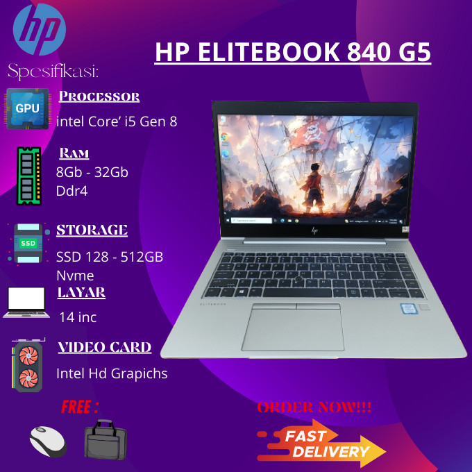 Laptop HP Elitebook 840 G6 / HP Elitebook 840 G5 / Probook / Lenovo thinkpad Core I7 / I5 / AMD Ryze