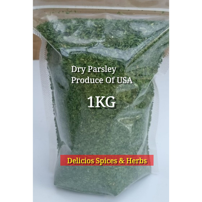 

[PROMO] Parsley Dry-1kg / Daun sup Kwalitas Super Produck Of USA