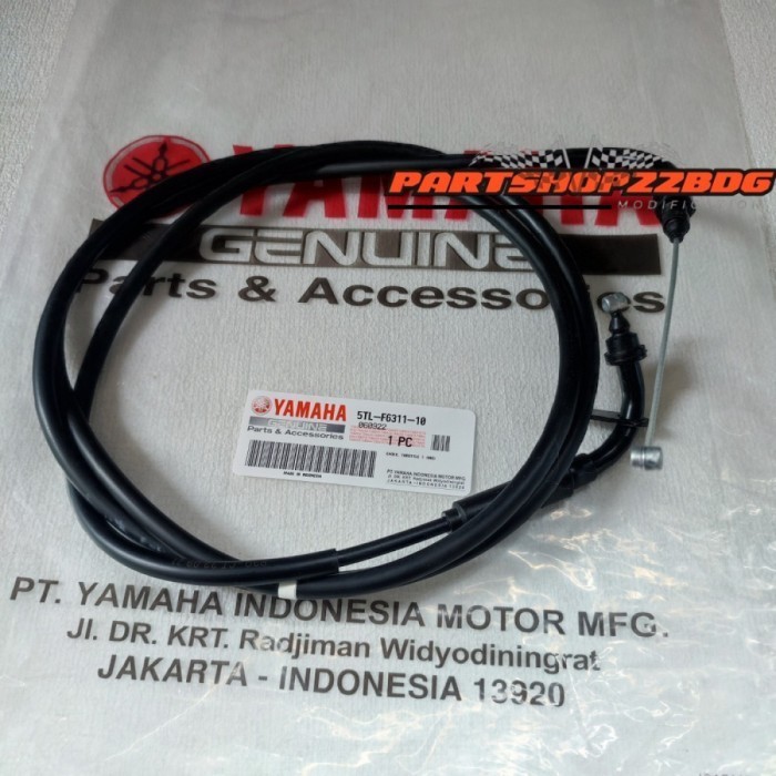 KABEL GAS MIO SPORTY SMILE MIO SOUL ASLI ORI YAMAHA 5TL-F6311-10