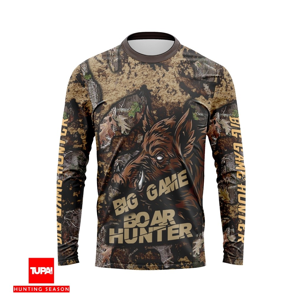 Jersey BIG BOAR HUNTER// Pemburu HAMA BABI // Jersey Berburu Perbakin HAMA BABI MANTAP Sejati