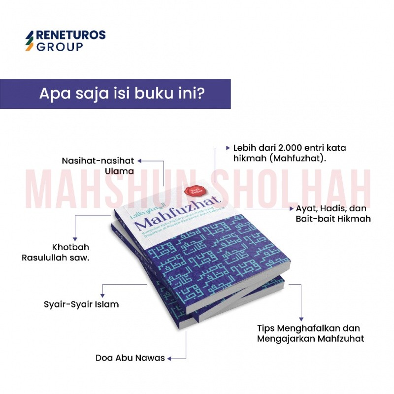 Buku Turos Mahfuzhat Mahfudzot Mahfuzat Kata Mutiara Islam Maqolah Ulama Mahfudzat Terjemah Bahasa I