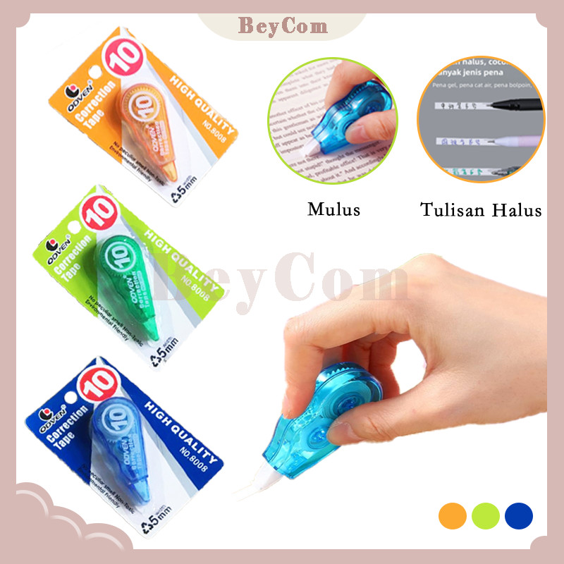 

Tipe X Pita Roll Correction Tape Penghapus Pulpen / Pita Koreksi 3 Meter