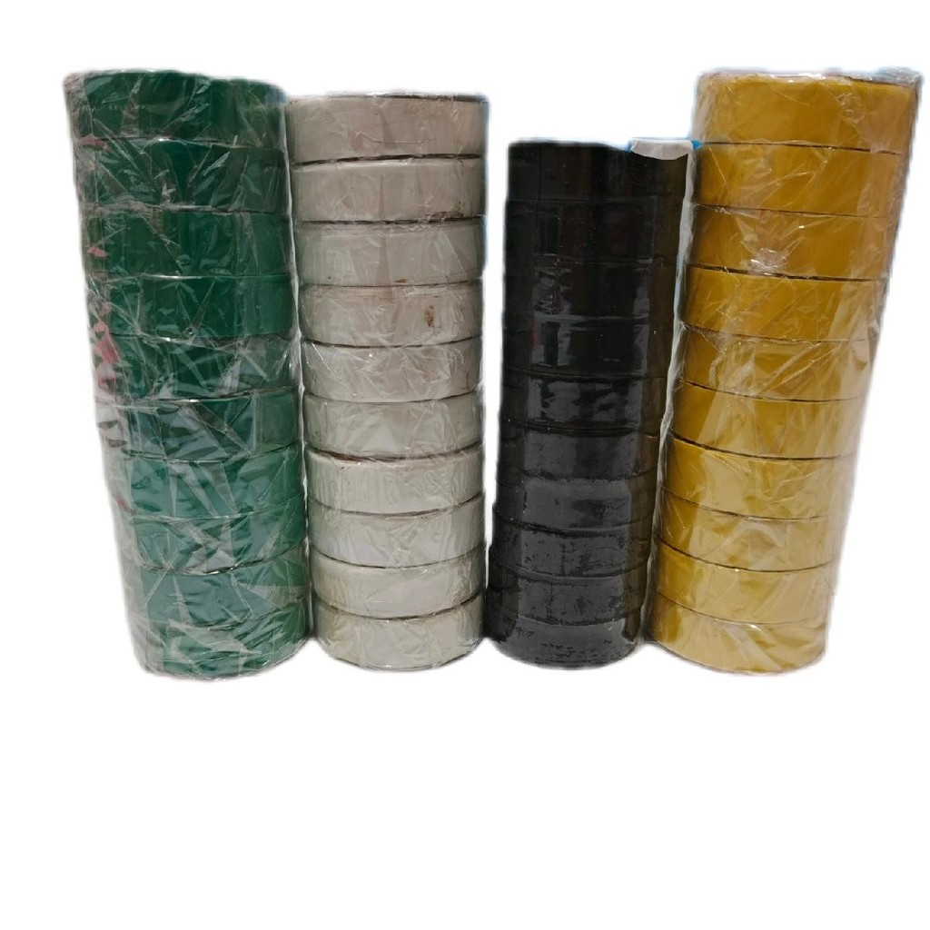 

isolasi listrik ada 4 warna harga 1 rol isi 10 pcs