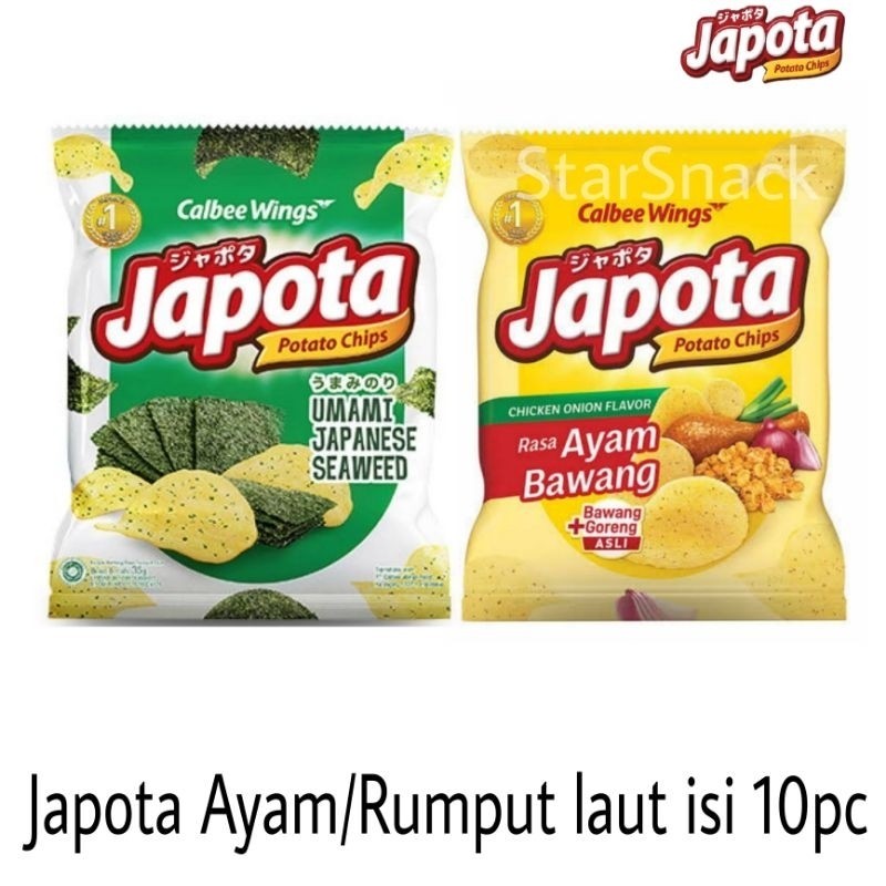 

Japota Renceng isi 10 pcs / Keripik Kentang