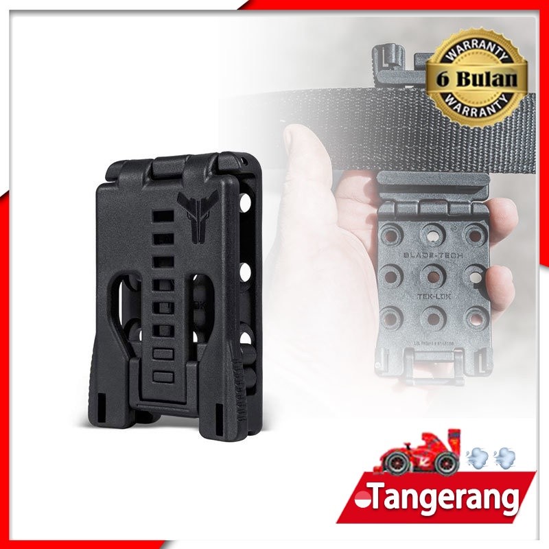 Teklok Klip Sarung Pisau Holster Pisau Dan Kopel Tactical-Hitam