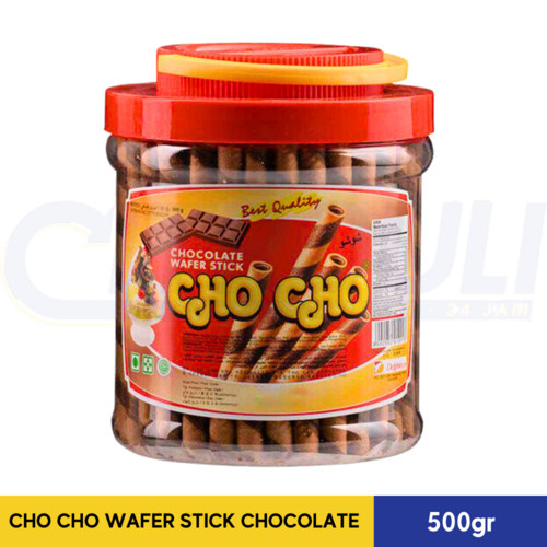 

CHO CHO WAFER STICK CHOCOLATE 500gr