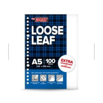 

Bigboss Kertas Loose Leaf Polos A5 Kertas Isi Binder 50/100 Lembar