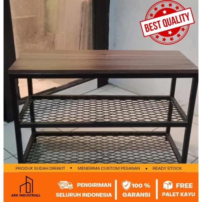 Rak sepatu industrial
