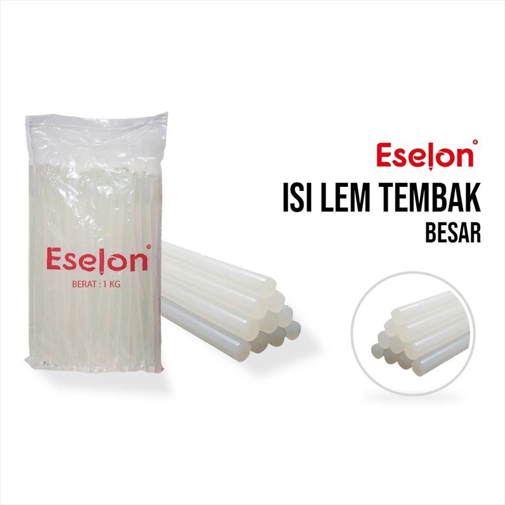 

[ES.JKT] ISI LEM TEMBAK ESELON 1 KG /Refil Lem Tembak Kecil / Refil isi lem tembak besar-kecil