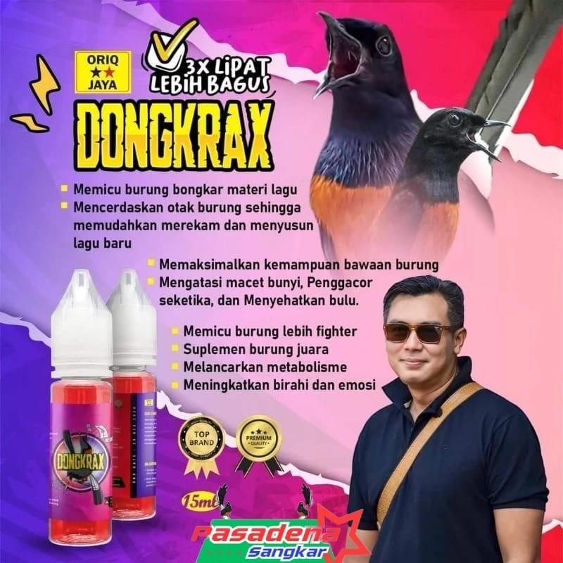 Oriq Jaya Vitamin Suplemen Burung Dongkrax