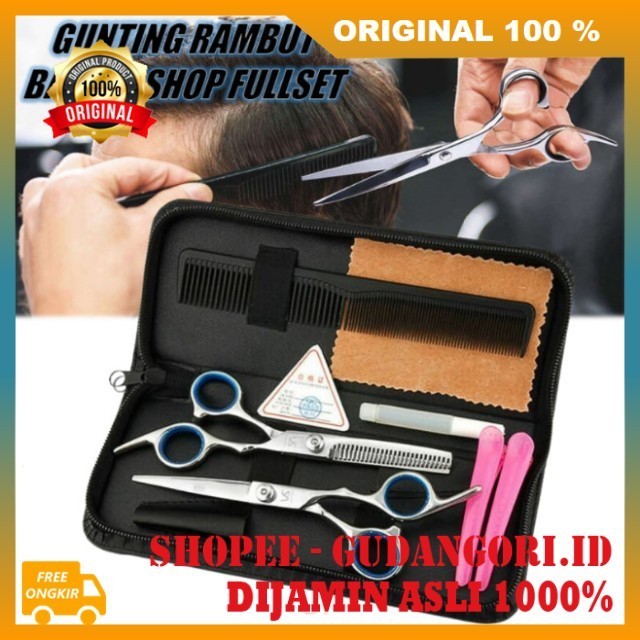Gunting Rambut Barbershop Fullset Paket Gunting Salon Dan Barbershop ORIGINAL