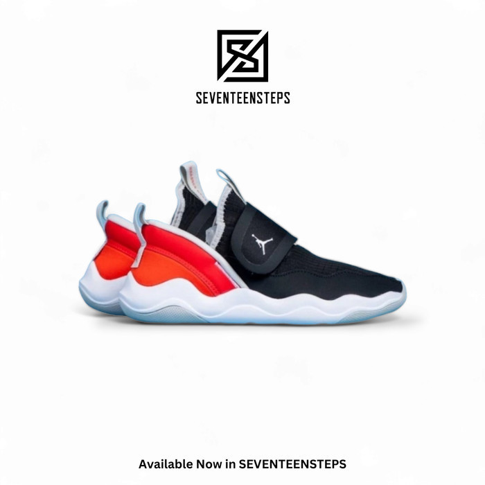 Sepatu Sneakers Anak Nk Jordan 23/7 Kids Black Red White Terlaris